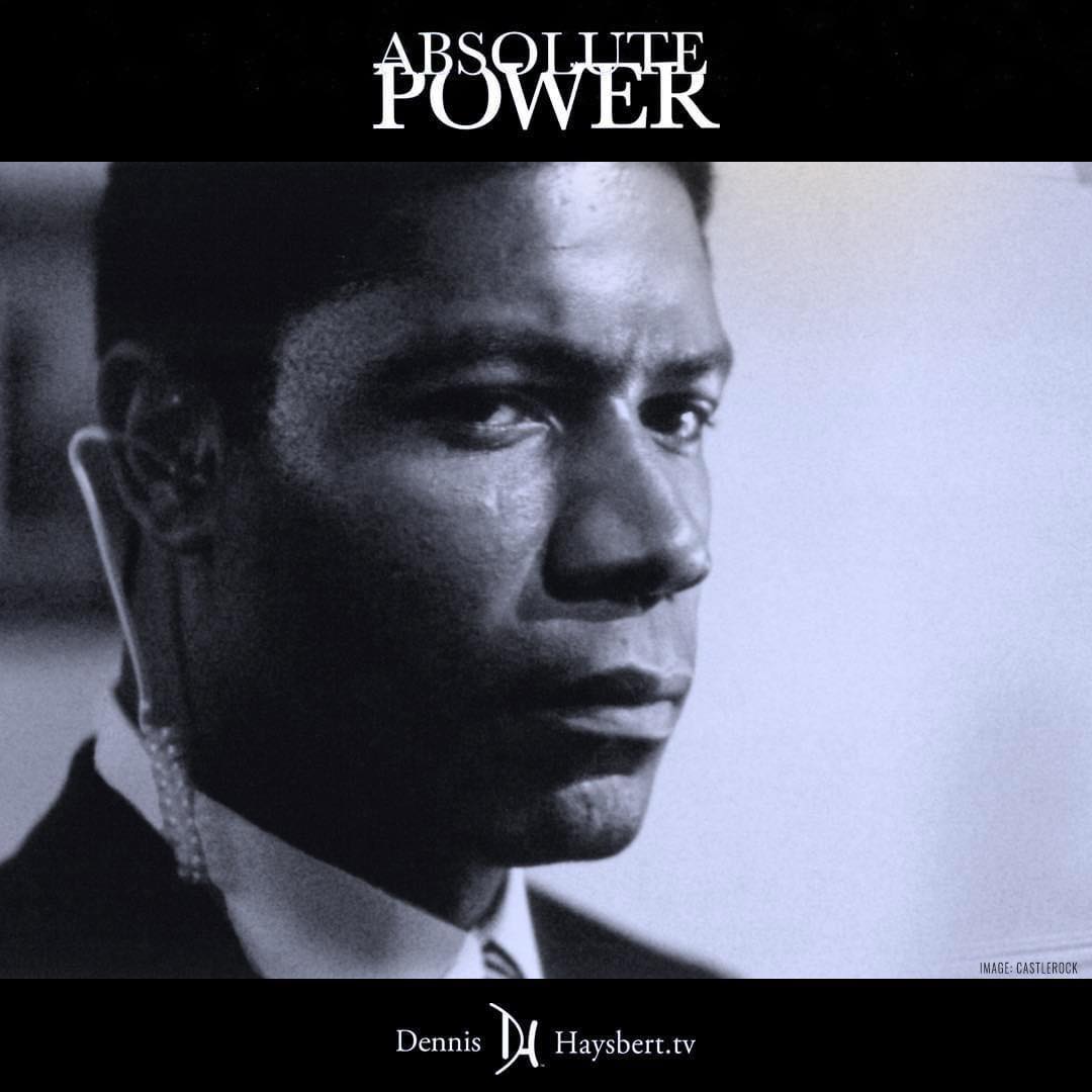 DennisHaysbert's tweet photo. #tbt: In "Absolute Power," I star with Clint Eastwood, Gene Hackman, Ed Harris, and Laura Linney. Our amazing cast tells the story of ruthless people and a crime with one witness. Did you see it? It’s streaming in my #ScreeningRoom https://t.co/fzT9zonoDP https://t.co/6RUTJEWO6C