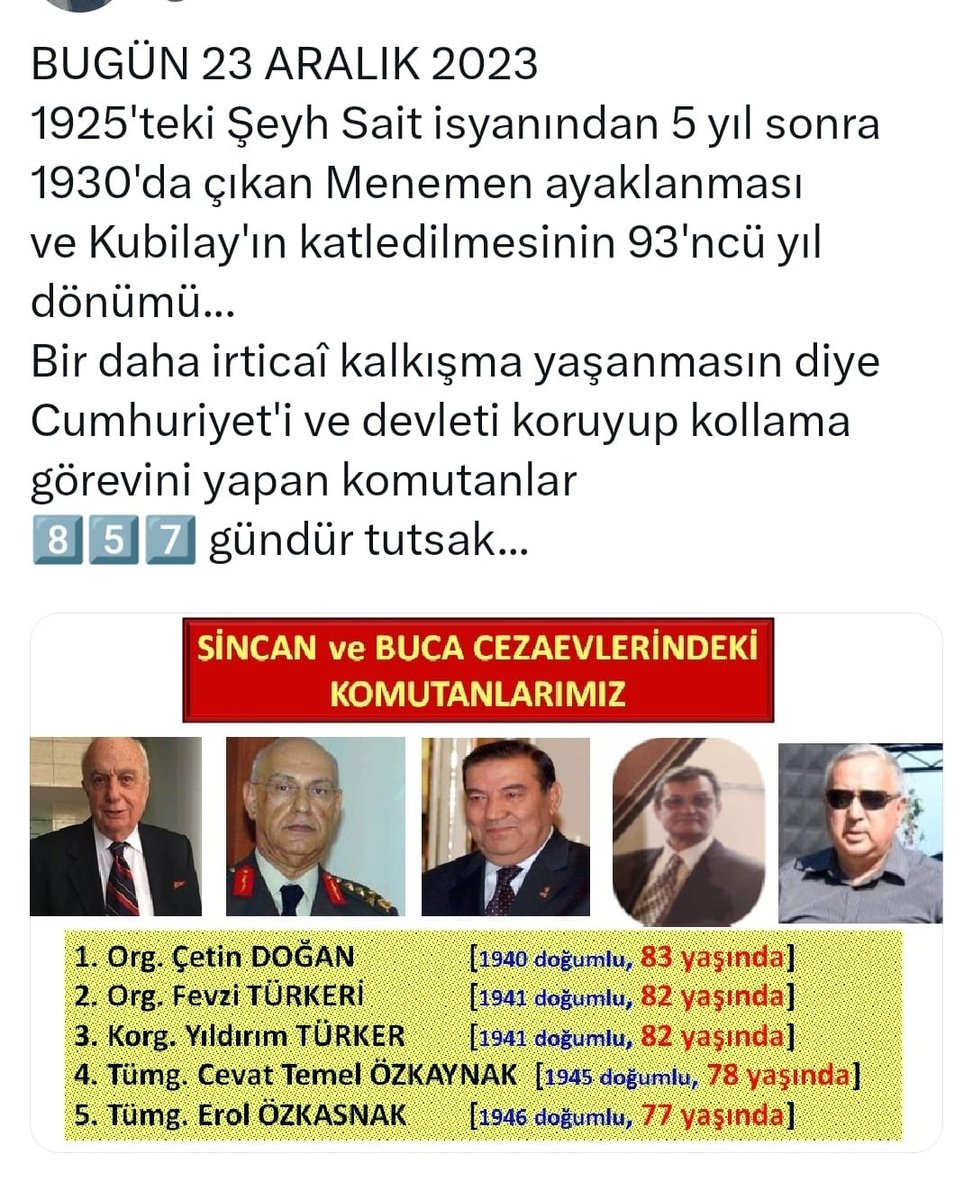 Kin, öfke ve korku… 
Akılları sıra itibarsızlaştırma. 
866 gün daha geçse onurlu insanlara boyun eğdiremeyecek ve Başaramayacaksınız…
Atatürk ülküsü değişmeyecek, fikri özgürlüğümüzden vazgeçmeyeceğiz, Cumhuriyet ilelebet yaşayacak…
