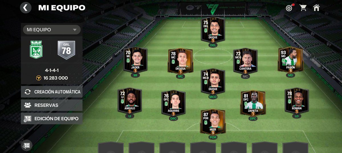 FIFAmobile1324's tweet photo. Bueno así permanecen los 2 fulls que tengo. Opiniones? @tutiofifa @JoseAlep1 @fifagreiff https://t.co/IwJLjTVXBr