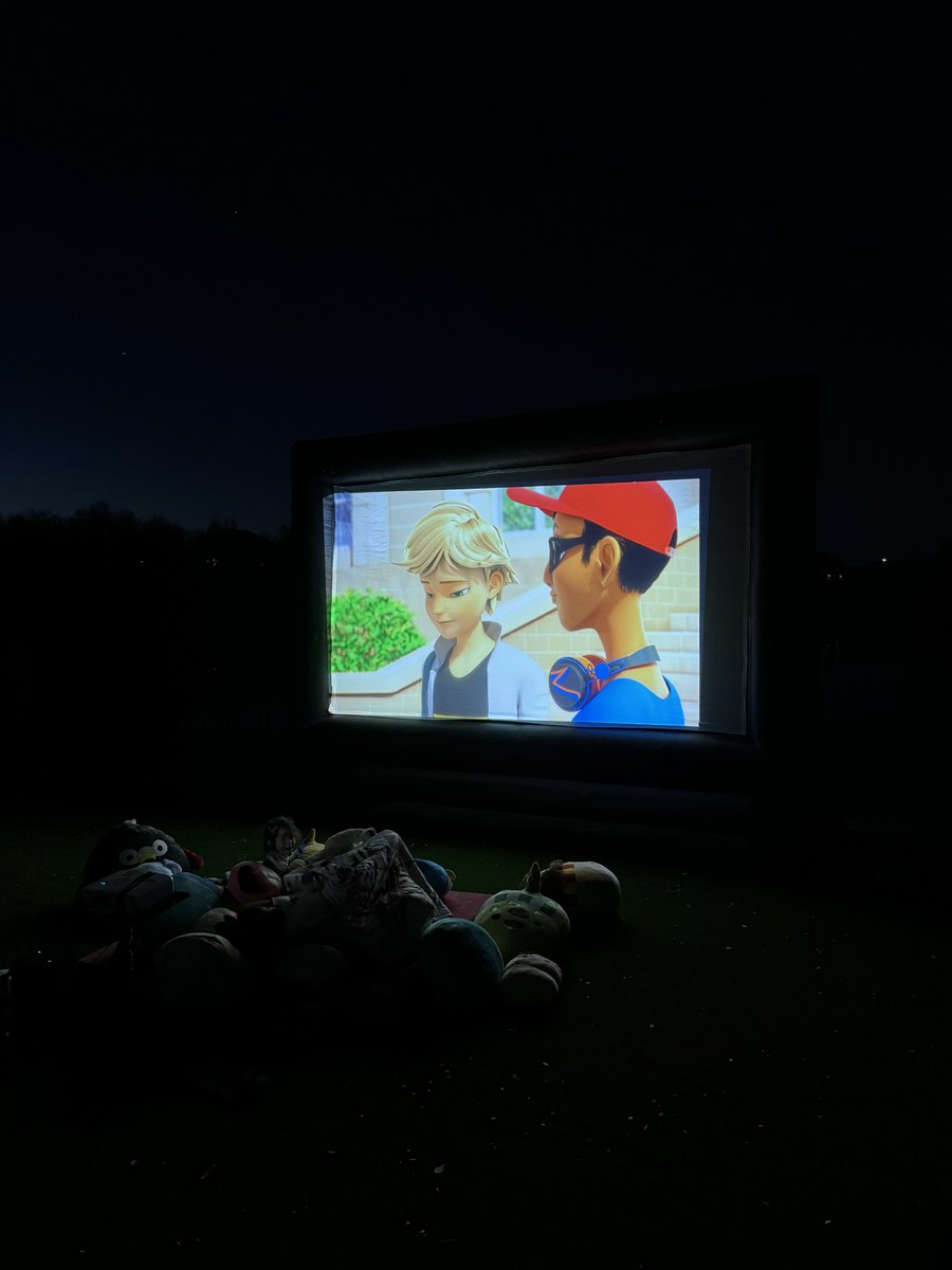 ATXsantucci's tweet photo. Movie night with the new #MiraculousLadybug on @DisneyPlus 🐞 #SpotsOn https://t.co/Bt7govfywH