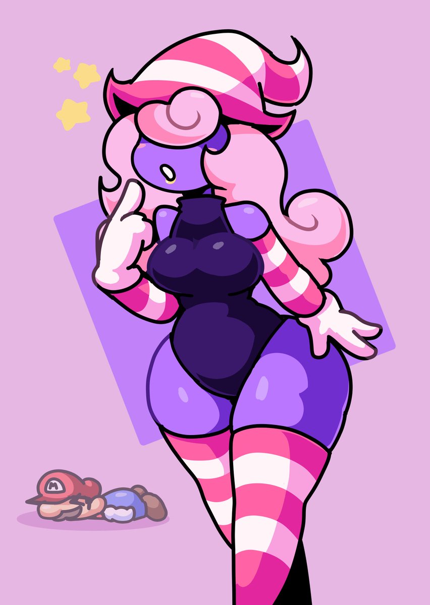 Tornad0Tommy's tweet photo. On another note… these Vivian drawings did really well, I should probably do more paper mario gals https://t.co/0Hnwv5dlXG