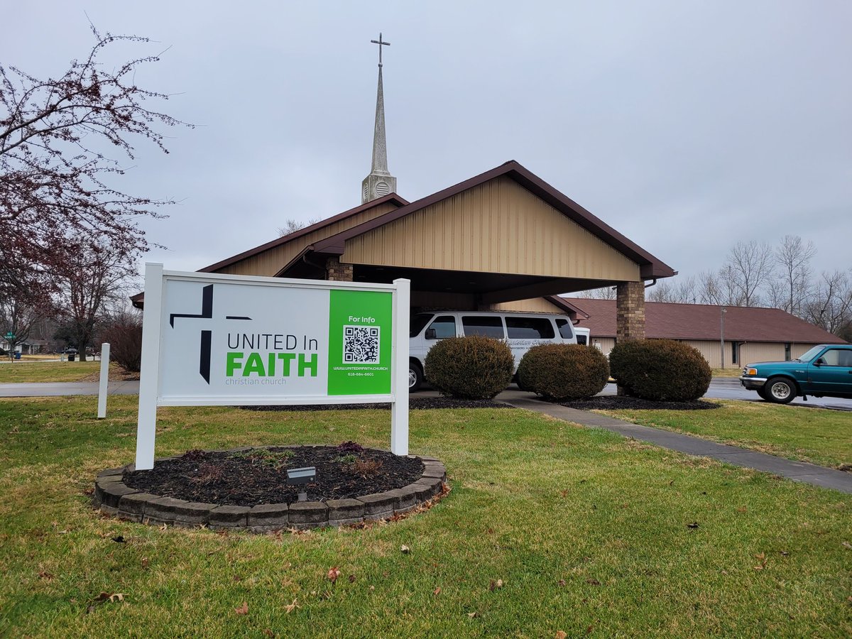 unitedinfaithcc's tweet photo. United In Faith Christian Church has a new sign. Next up is a new website. Stay tuned for more exciting developments. https://t.co/vJnHJ2FKsJ