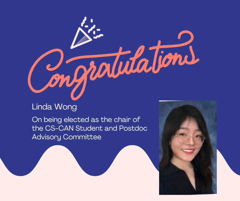 🎉 Congratulations, Linda Wong! 🎉

We are thrilled to announce that Linda Wong has been elected as the Chair of the CS-CAN SPAC. Your dedication to the Canadian computer science community is truly commendable. Best wishes for an impactful tenure! 🇨🇦👏 #CS_CAN #SPAC #Leadership