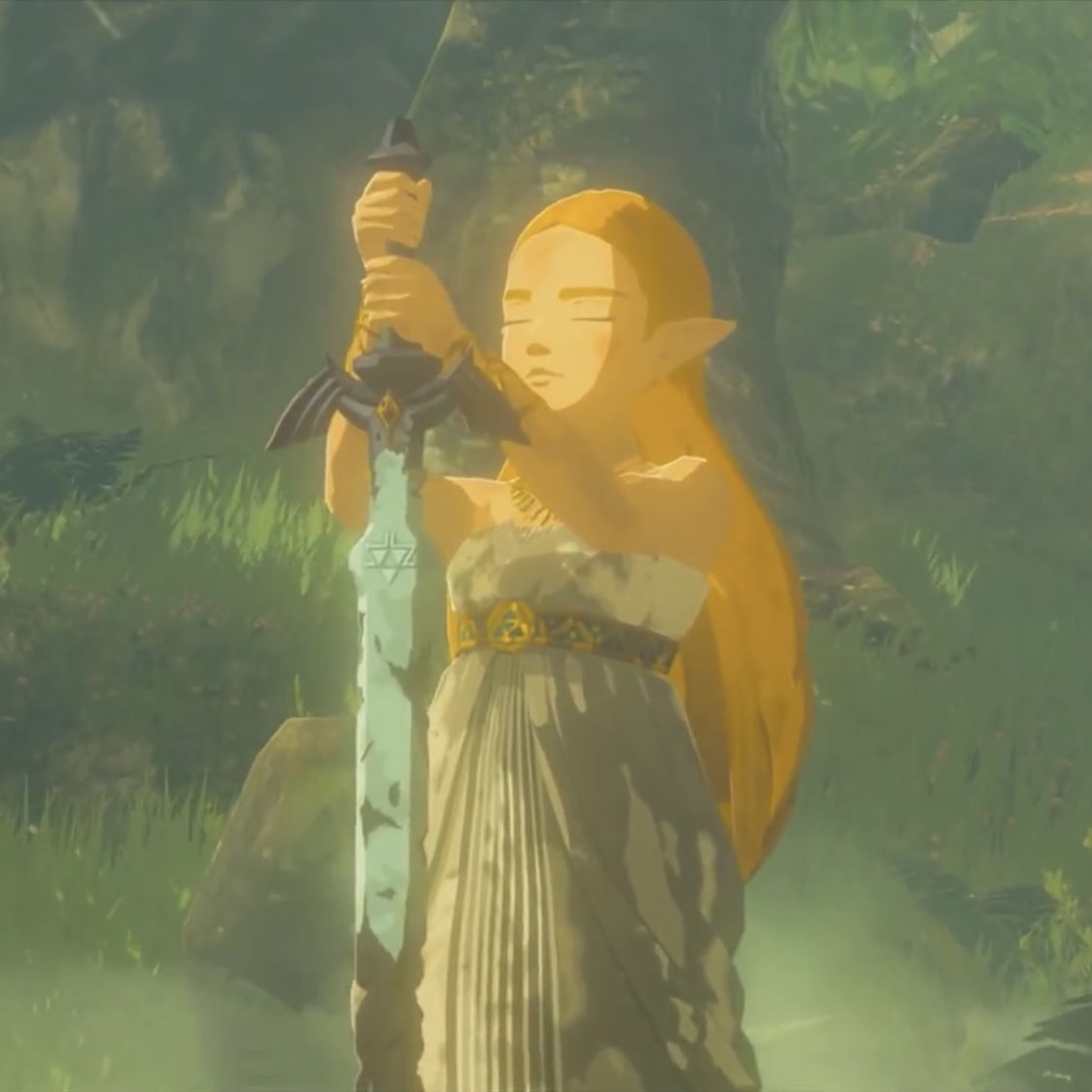 zonaizelda's tweet photo. I strongly disagree with the notion that BOTW/TOTK zelda is an inactive side character. She is the center of both stories and plays a crucial role that just gets lost in how big the games are, and the fact the story is scattered into memories. https://t.co/FJFBOBL0Ms