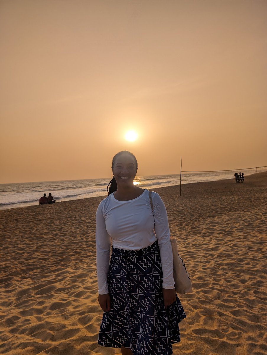 Wrapping up 2023 in #Liberia with lots of time to reflect by the beach! 
This year was intense-- lots of new challenges and lots of loss.  I'm grateful to have some space to slow down and just be.