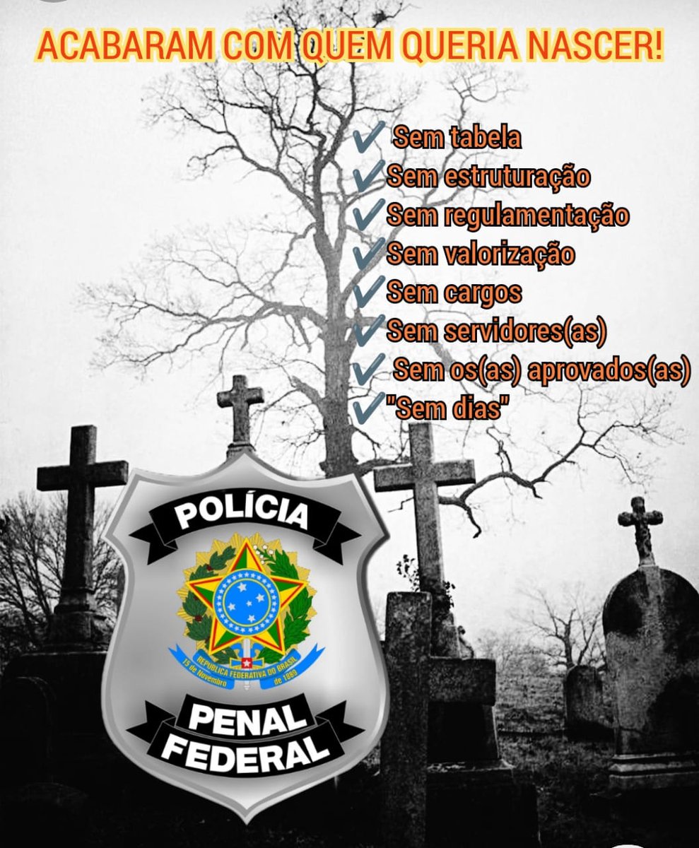 Ronnyraq2018's tweet photo. @gestaogovbr PELA INCOMPETÊNCIA DOS TEUS TÉCNICOS,  O CRIME ORGANIZADO SERÁ FAVORECIDO. 
CASO A CORRUPÇÃO TOME CONTA DO SPF/PPF, A CULPA SERÁ TODA DESTE MINISTÉRIO.  PARLAMENTARES,  MAGISTRADOS,  CIDADÃOS,  C SUAS VIDAS EM RISCO,  PELA INCOMPETÊNCIA DO @gestaogovbr @edweck_rj https://t.co/uICp9DTMVb