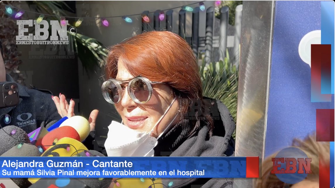 🚨@Al3jandraGuzman ESTA MAS TRANQUILA, DOÑA SILVIA PINAL SE RECUPERA🚨 saldría del hospital el día de mañana 

youtu.be/tk7N29bzQ88?si… 

#SilviaPinal #salud #alejandraguzman