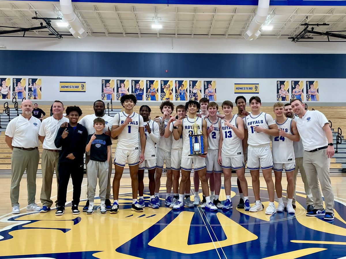 HSE Royals Basketball (@hsebasketball) on Twitter photo HSE Royals are your Homestead Tournament champions!
A hard fought victory over Munster 57-56 in 2OT.
<a href="/KyleNeddenriep/">Kyle Neddenriep</a> <a href="/JohnRHarrell/">John Harrell</a> <a href="/IndyStarSports/">IndyStarSports</a> <a href="/indyhsscores/">IndyStar HS Sports</a> <a href="/IndSportsTalk/">Indiana Sports Talk</a> <a href="/INBBallSource/">Trevor Andershock</a> <a href="/CourtsideIND/">Courtside Indiana</a> <a href="/Richie_Hall/">Richie Hall</a> HSE Royals are your Homestead Tournament champions!
A hard fought victory over Munster 57-56 in 2OT.
<a href="/KyleNeddenriep/">Kyle Neddenriep</a> <a href="/JohnRHarrell/">John Harrell</a> <a href="/IndyStarSports/">IndyStarSports</a> <a href="/indyhsscores/">IndyStar HS Sports</a> <a href="/IndSportsTalk/">Indiana Sports Talk</a> <a href="/INBBallSource/">Trevor Andershock</a> <a href="/CourtsideIND/">Courtside Indiana</a> <a href="/Richie_Hall/">Richie Hall</a>