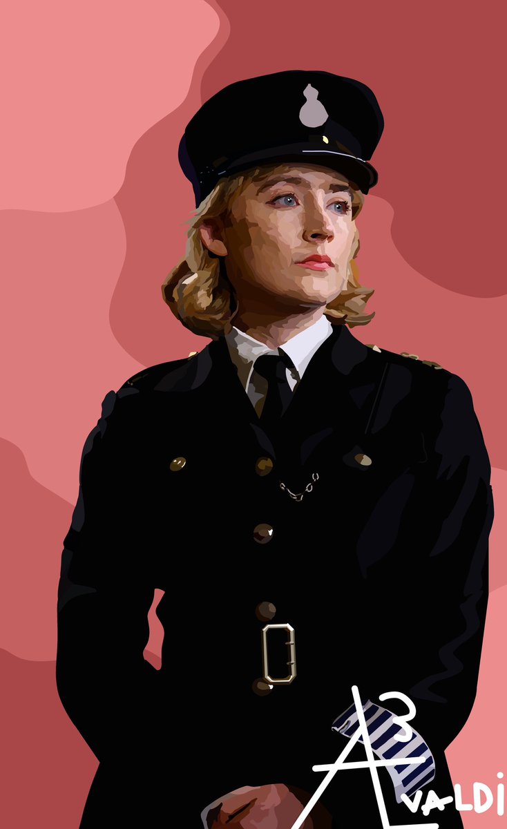AlvaldiButArt's tweet photo. I drew Saoirse Ronan months ago and i cannot draw skin or hair like this ever again how tf did i do this https://t.co/CGmkiHpnJy