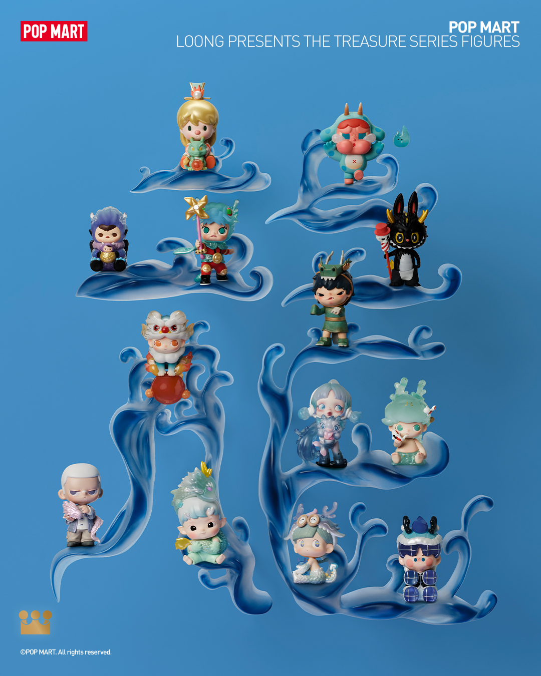 その他 POPMART Loong Presents the Treasure Loong Presents the Treasure Series Figures | Blind Box - POP