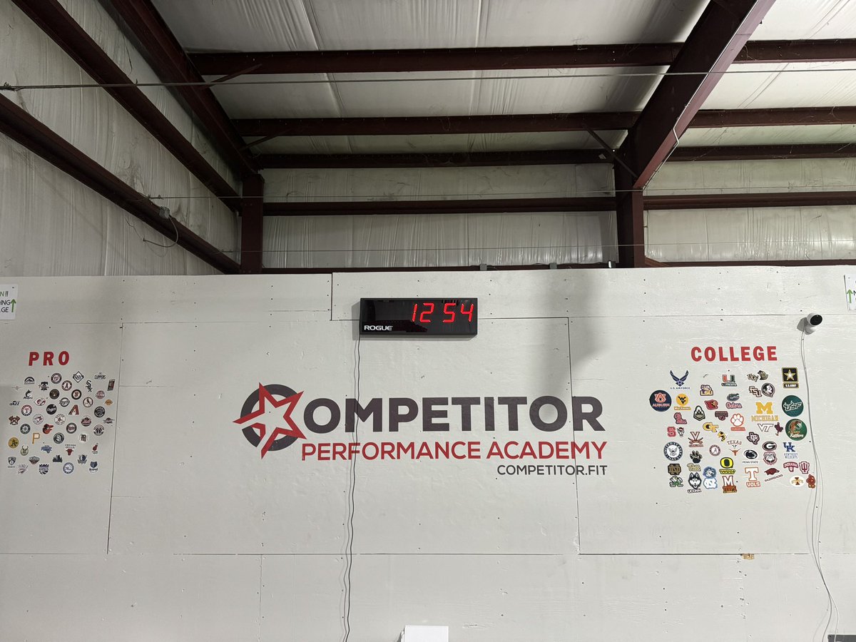 mjpriest1304's tweet photo. A little project today for @realcompetitor  at our @TNXLAcademy location 

Missing a few D1 schools - Stetson, UCLA, FAU, SDSU, Iowa and NFL Teams - Eagles, Saints and Giants 

I am sure we are missing more. Rewarding to look at the board and see how many lives Competitor Performance Academy has positively impacted. Cheers to a great 2024 and adding more teams to the board. 

The board shows all teams Competitor Performance Academy athletes have played for - past and present.