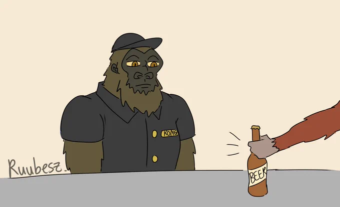 Bald Monkeh (1/2) #Godzilla #GodzillaXKongTheNewEmpire #Kong