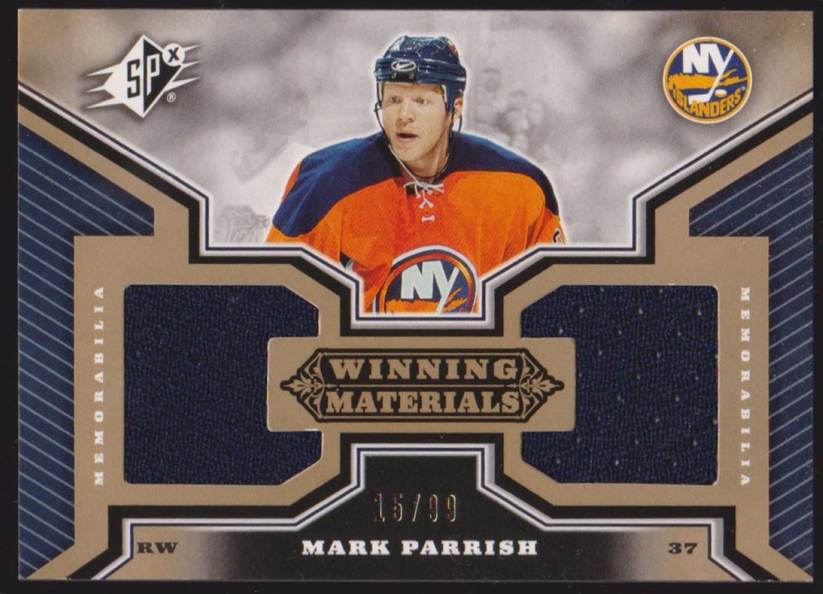 CrosbyFriends's tweet image. 2005-06 SPx Winning Materials Gold #WMMP Mark Parrish 
store.bakerdi.ca/index.php?main…