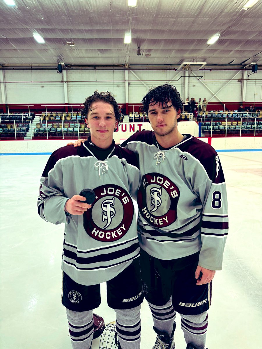 The brotherhood made a significant difference in today’s win in Rhode Island this afternoon!
#Literally 
<a href="/SJCI/">St. Joe's</a> 
<a href="/SJCIAthletics/">SJCI Athletics</a>