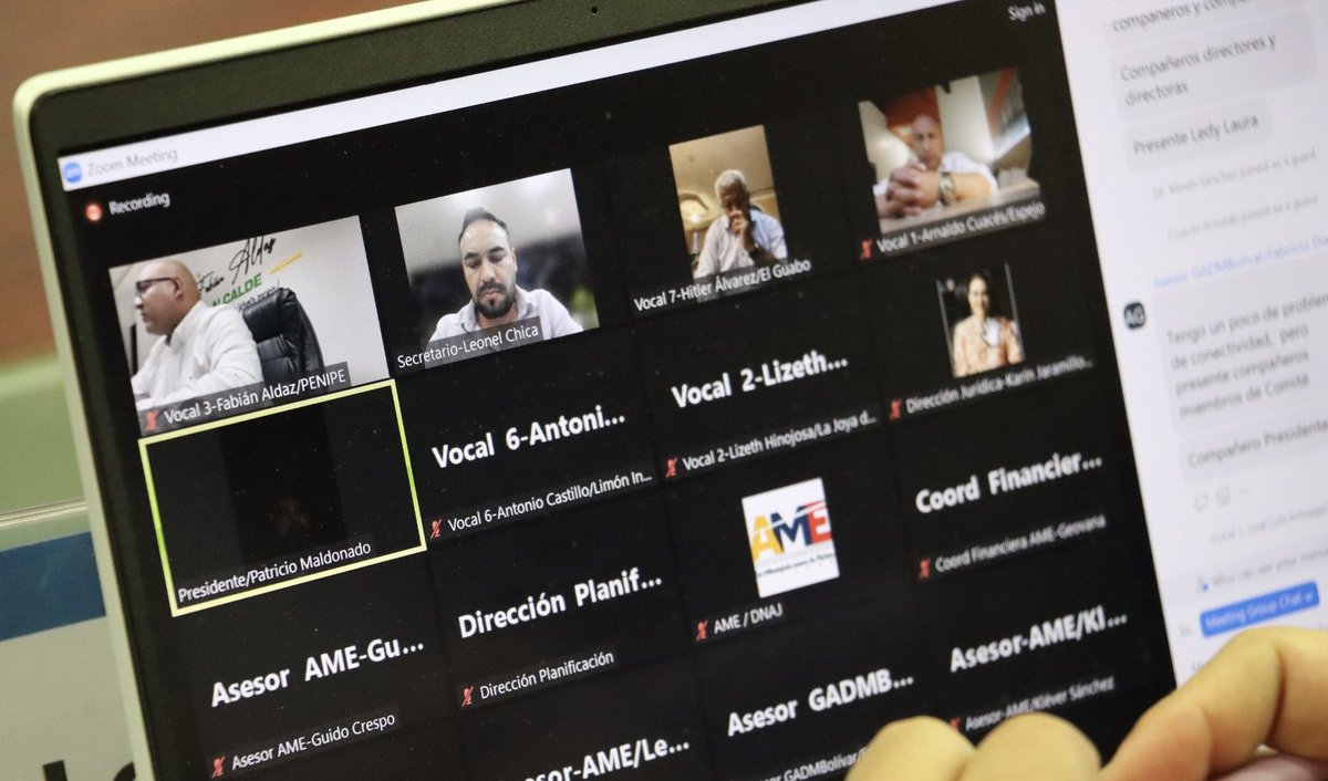 #AME fortalecida, clave para una mejor atención a todos los municipios. 

🏘️ Sesionamos con el Comité Ejecutivo este día 🇪🇨, forjando Alcaldías sólidas y modernas.

Participaron: #Espejo #Sacha #Penipe #Bolívar #Chimbo #LimónIndanza #ElGuabo

#UnidosPorElProgreso