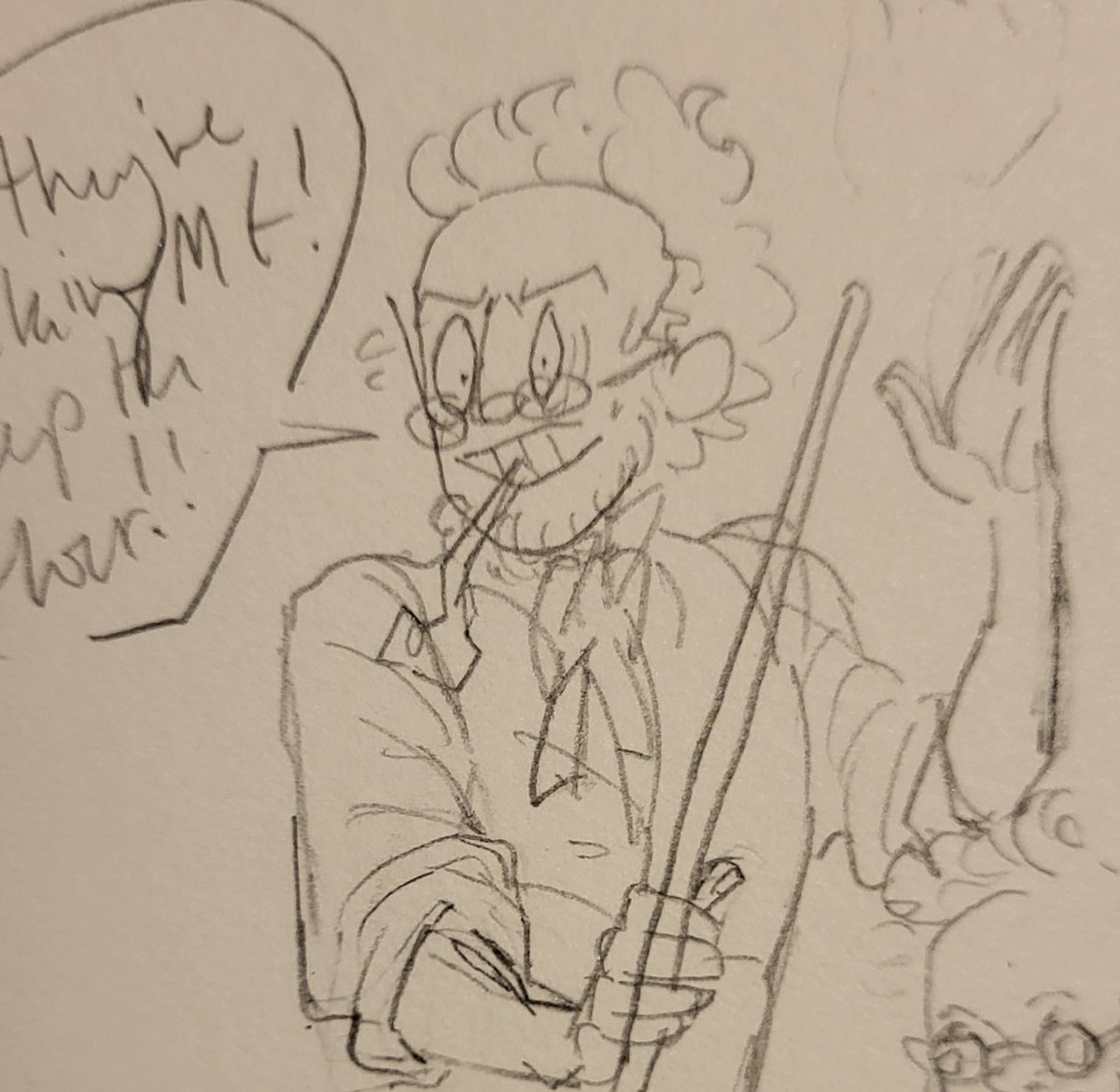 KittusMaximus's tweet photo. few radek sketches before i collapse https://t.co/mEDEig45A4