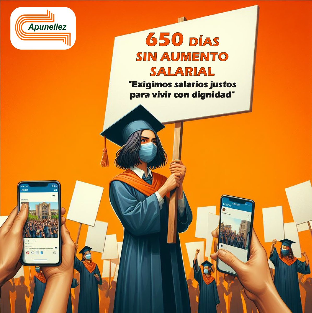 El Pte Obrero Esclavista  tiene 650 Días sin Aumento Salarial a los Trabajadores entonces a este Gbierno le decimos comprase las Alpargatas Nuevas porque lo que viene es Joropo, los Trabajadores no cederemos en la búsqueda de Salarios con Poder Adquisitivos "Pa'la Calle Vamos"