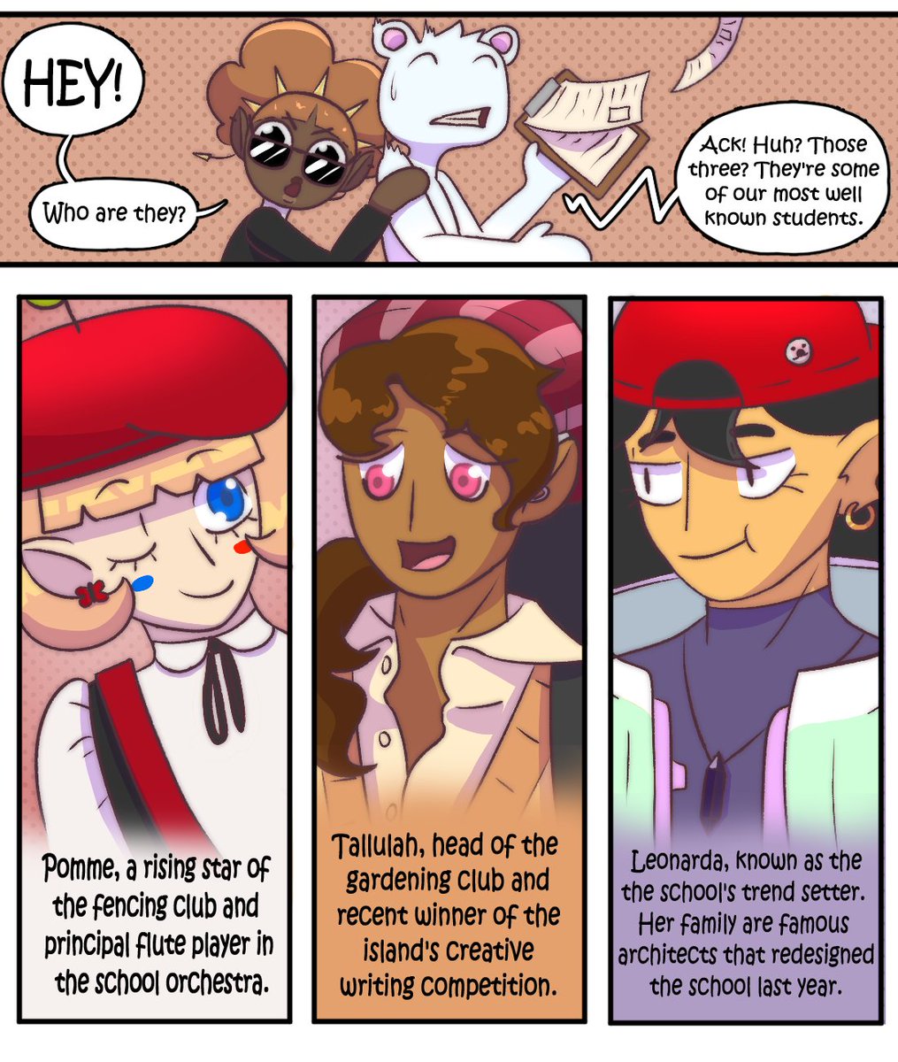 NewAtLife1's tweet photo. She just wants to be friends with the cool kids😂
Started a couple weeks ago with the idea of a silly egg high school AU mini comic. I love all the eggs they're so fun💜
#qsmp #qsmpfanart #qsmptallulah #qsmpleonarda #QSMPPomme #qsmpsunny #minicomic https://t.co/F9y8kk0VDt