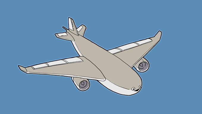 「飛行機 シンプルな背景」のTwitter画像/イラスト(新着)｜2ページ目