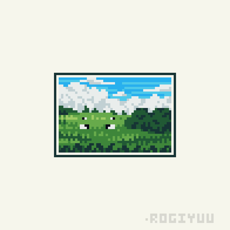 rogiyuu's tweet photo. smol painting #pixelart https://t.co/CVdiHx465b