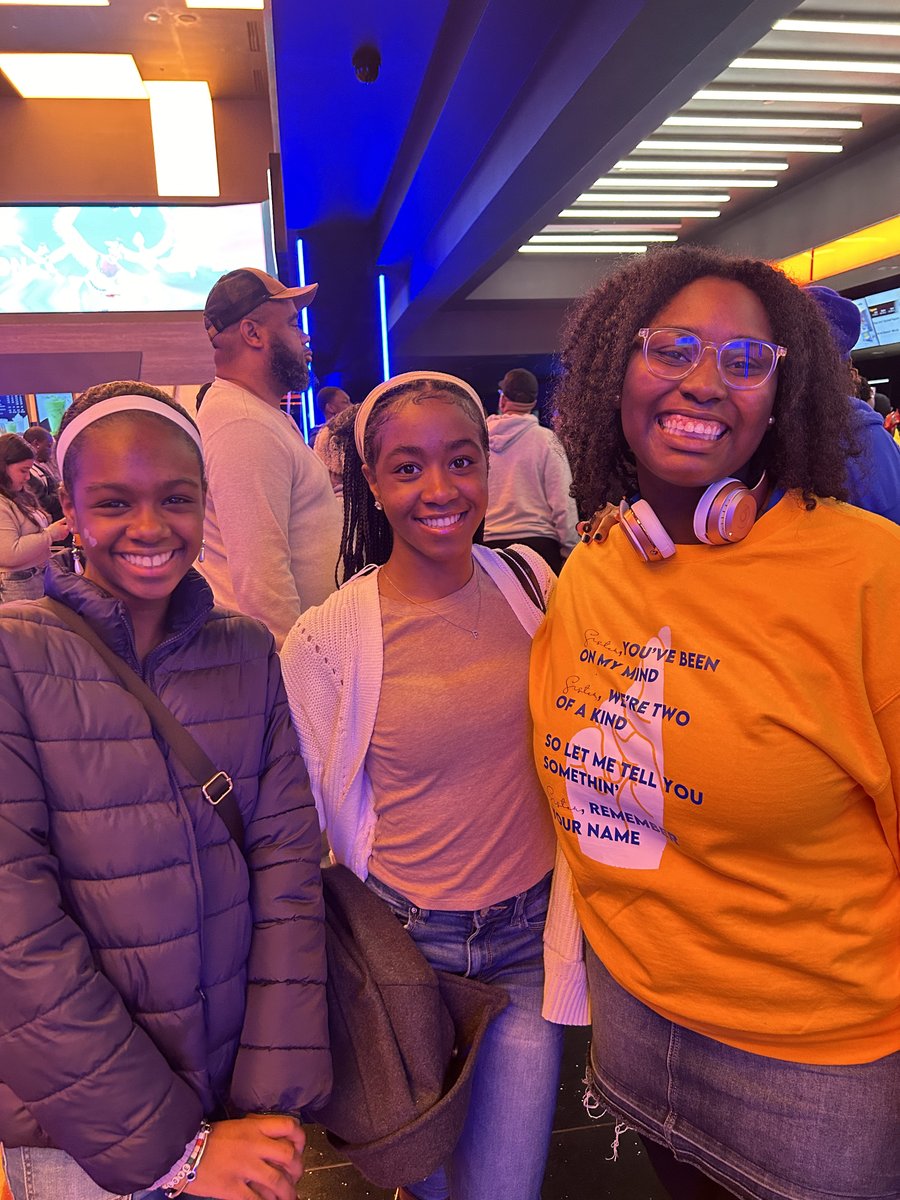 Eta Sigma Atlanta Alumnae Chapter gathered for our sold out private screening of #TheColorPurple !

We had so much fun watching this remake of a classic and celebrating the amazing cast, including our Soror Fantasia! ✨💙💛  
#AtlantaSGRho #HeartandSoulofAtlanta #EtaSigmaSorors