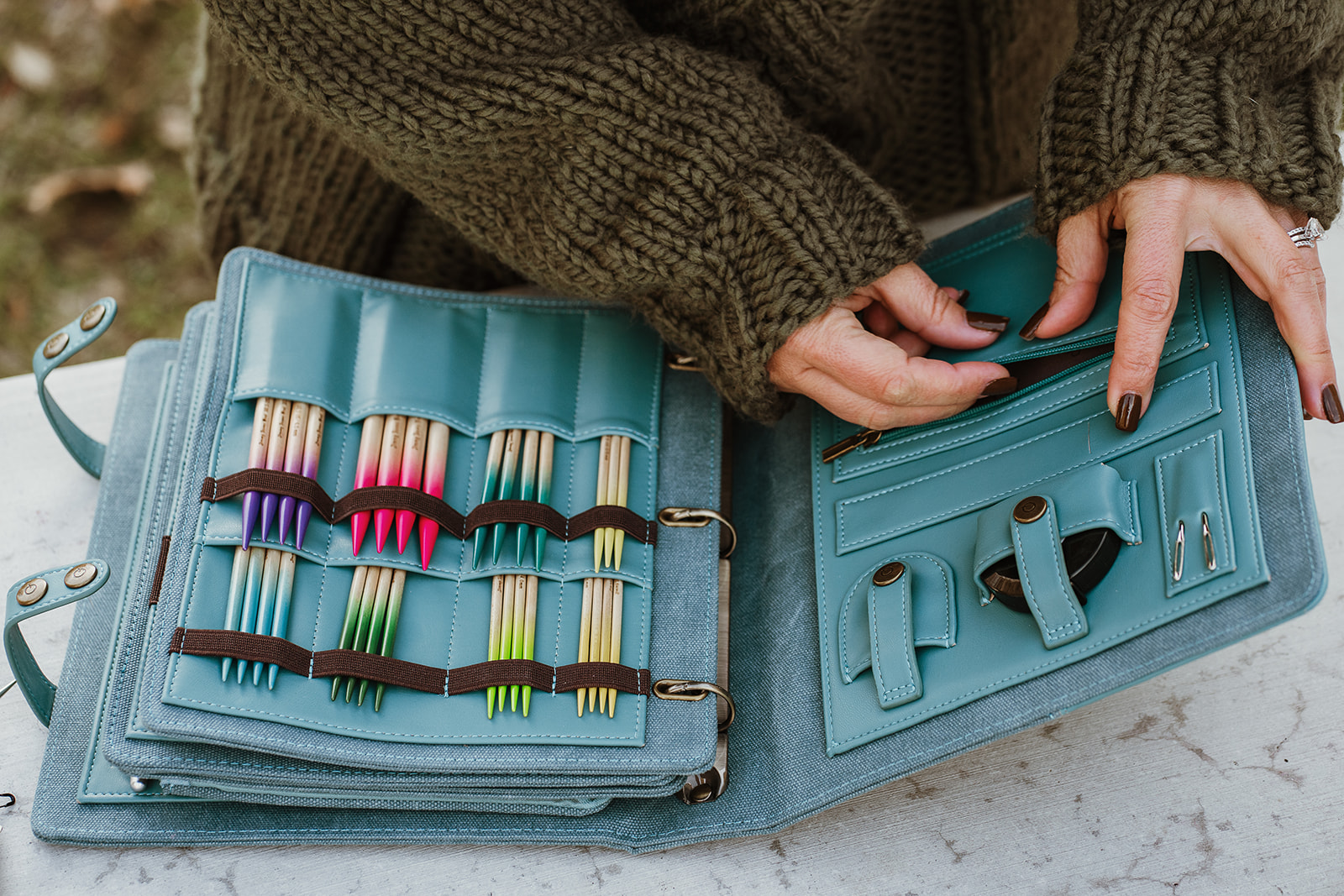 Maker's Hat Box | Indigo