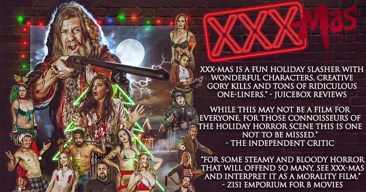 The reviews are in and people are loving XXX-Mas!

You can order the film or stream it at MonsterKidFilms.com/xxxmas

#ChristmasSlasher #ChristmasHorror