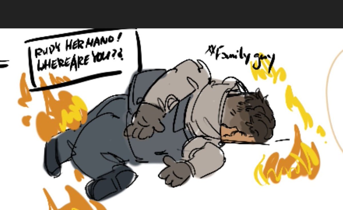 Kapcantart's tweet photo. Anyways Rudy in that one mw2 scene https://t.co/NbzMApRQqG
