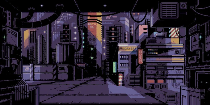 Commissions are open. Draw different things - characters, scenes and backgrounds. Price depends on complexity.Fell free to DM.#pixelartist 