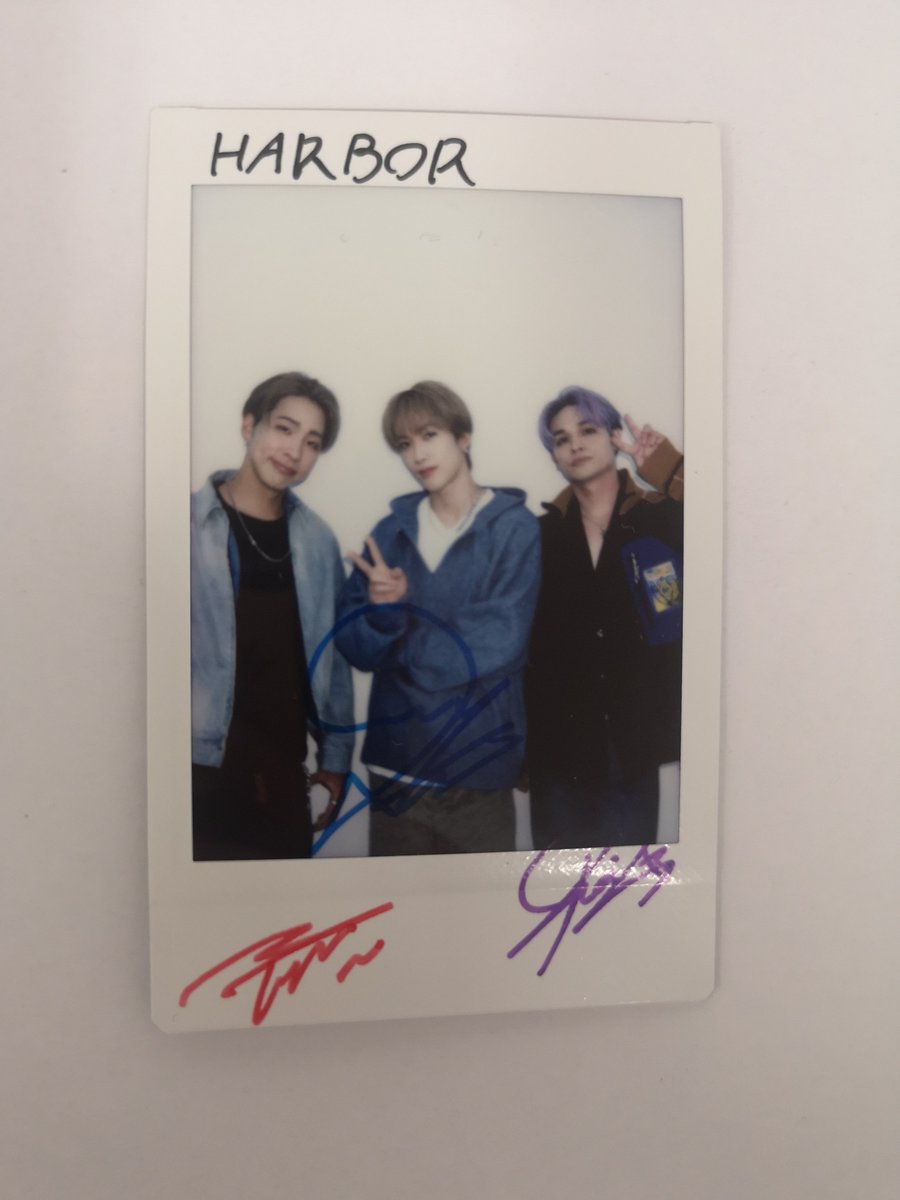 当選品 与那嶺瑠唯 直筆 サイン入り チェキ ランペ THE RAMPAGE HARBOR MAGAZINE by QJ』第1号 #陣 #与那嶺瑠唯 #藤原樹 全26ページ