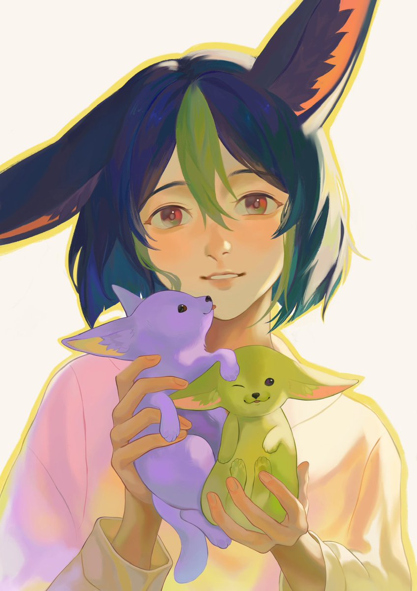 gbaozh's tweet photo. #ティナリ生誕祭2023 #Genshin_Impact #Tighnari 

Happy Birthday Tighnari 🥰🥳🎉 https://t.co/tUMEVyutWQ