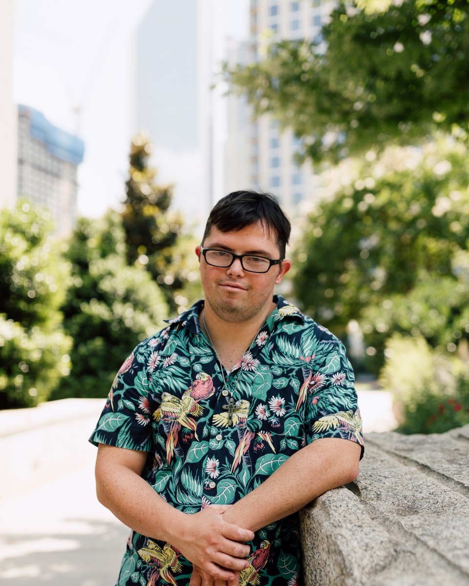 While attending high school in Iowa, now 28 year-old Nathan played on both the junior varsity basketball team and soccer team, in which he was the only player with a disability. 

Read more: instagram.com/p/C1av5b0NJEr/