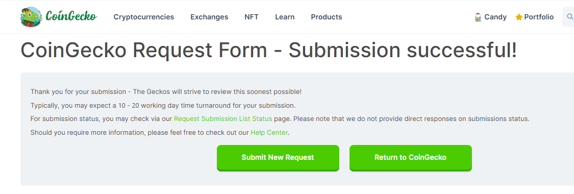 BHC_Happiness's tweet photo. Applying for @coingecko listing.
Please check application request (CL2912230008)
Thank you. π€©
#HPSv2 https://t.co/UtPCyokFK1