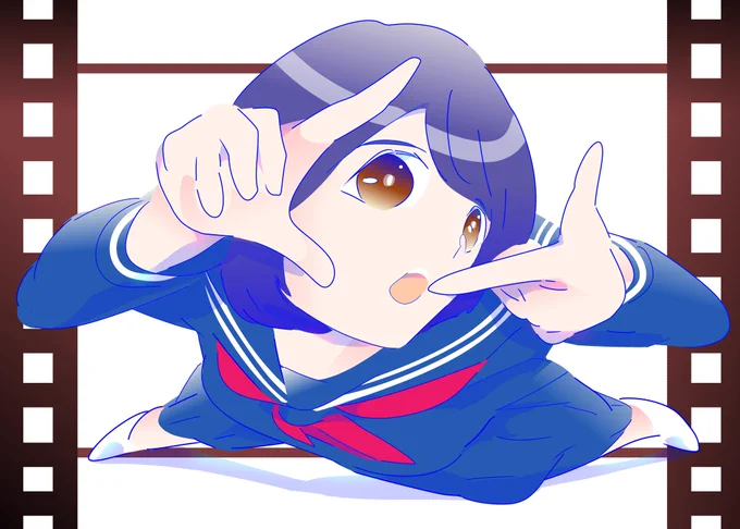 #絵描きさんと繫がりたい #イラスト ファインダー先輩の絵.今年はメロフラ全話制覇!千いいね2個達成!目立った向上も無く.ネタ切れ感あれど相変わらず見てくれる方ありがとうございます!袖触れ合うも他生の縁.絵やアニメや声優界隈とかなんかしら偶にでも共感いただけましたら今後とも宜しくよいお年を 