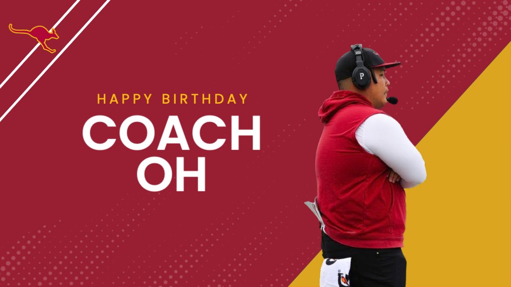 RoosFootball's tweet photo. Sending out a Happy Birthday to our Offensive Coordinator/O-Line coach, Coach Oh! Happy Birthday, Coach!  @CoachBradleyOh

#FPE #RSP https://t.co/mmZG8yfg70