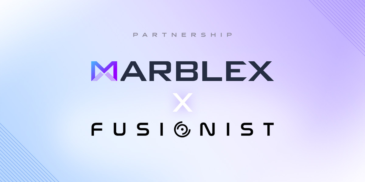 Announcing MARBLEX x Fusionist partnership!
Time to reach the next level in web3 gaming with <a href="/fusionistio/">Fusionist 🛸👾 | Endurance ♠️⛓</a>🔥🔥

🔽Learn more about us🔽
ntiny.link/_oFzU

#Web3 #Blockchain #Tokens #MBX #AkiNetwork