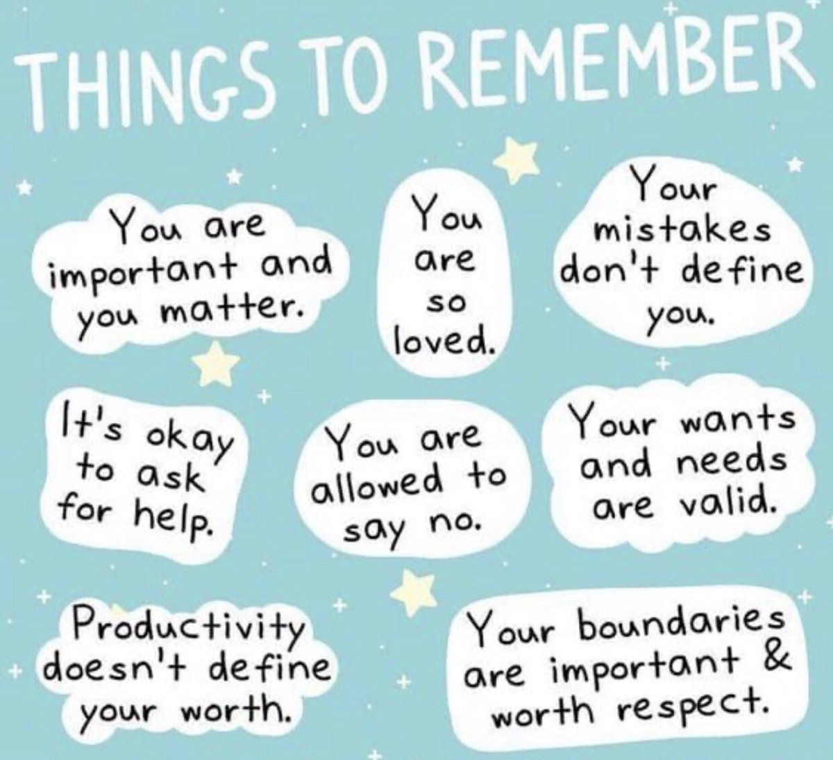 MichelleRooney7's tweet photo. Little reminder. 💛
#truerevolutioncoaching #youmatter #youreloved
#boundaries #care #goodness #lifecoach #healthcoach #healthy #hopeandafuture #love https://t.co/bhjQ0P1kXf