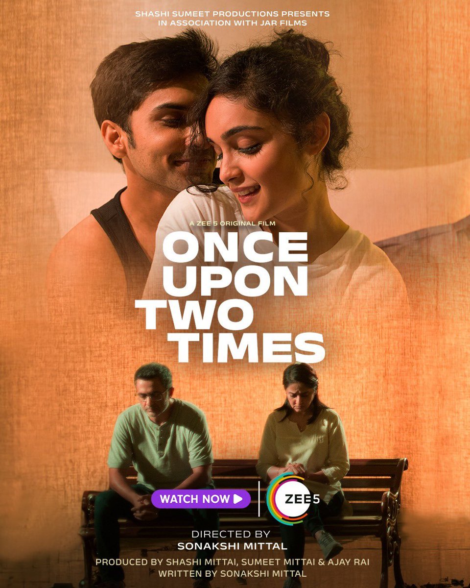 Zee5 Original Film #OnceUponTwoTimes Streaming Now On #Zee5.
Starring: #AnudSinghDhaka, #KashishKhan, #SanjaySuri, #MrinalKulkarni & More.
Directed By #SonakshiMittal.

#OnceUponTwoTimesOnZEE5 #FilmUpdates #OTTUpdates #AllInOneOTT

Follow @AllInOneOTT For Latest OTT Updates.