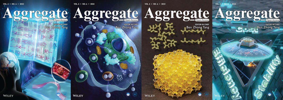 New Issue Online | Volume 4, Issue 6🥳 3 Reviews+17 Research Articles+4 Cover artworks from󠁧󠁢󠁥󠁮󠁧󠁿🇨🇳🇺🇸🇦🇺🇯🇵🇨🇭 @BenZhongTANG1 @Wiley_Chemistry @yuning_hong @NusXie @shrikezhang @mcgonigalgroup @Alc_Rimbaud @RivardGroupUofA @WeiTaoLab @akyetisen Enjoy👉onlinelibrary.wiley.com/toc/26924560/2…