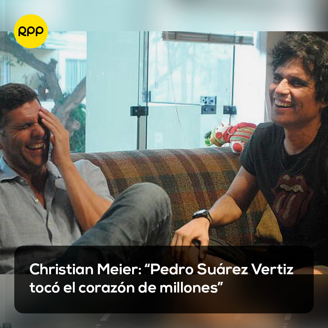 😔🔴 Christian Meier recordó a Pedro Suárez Vertiz. "Pedro pronunció una frase que se convirtió en el paradigma con el que tomaría todas mis decisiones por el resto de mi vida: “mejor que limpiar, es no ensuciar”, escribió.

📱 Toda la información en rpp.pe