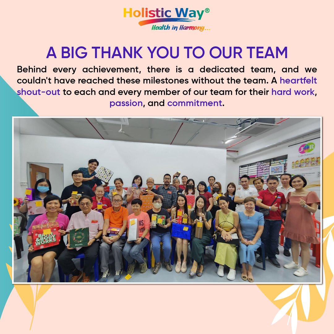 HolisticWaySG's tweet photo. What a year it has been! 🎉
As we wrap up 2023, we couldn't be more proud to share our journey with you.
From supporting charity initiatives to receiving prestigious awards and recognition. Thank you to our dedicated team and valued supporters for making it all possible! https://t.co/u7SLAW461C
