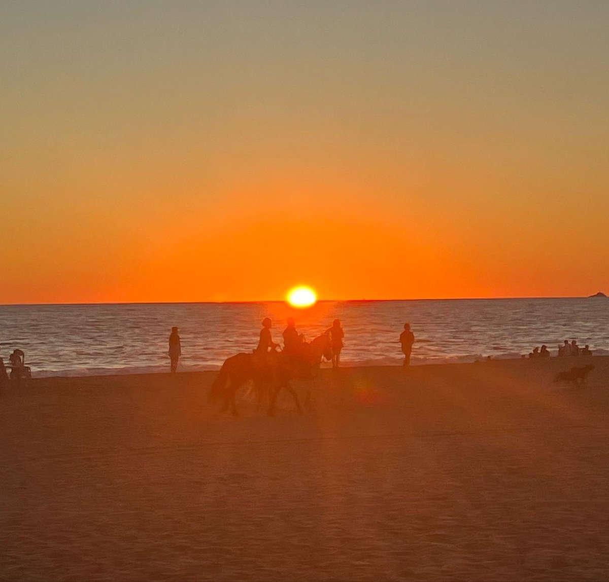 erksovi's tweet photo. Nuestro último atardecer del 2023 juntos 🧡 

Te Amo Ma 👩🏼‍❤️‍👨🏼✨ https://t.co/Gyg4nTx7gm