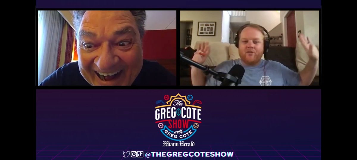 TheGregCoteShow's tweet photo. Our 200th episode will be available Monday morning!
🧵
What are your favorite moments from the first 199 episodes of The Greg Cote Show with @gregcote? https://t.co/aX4uXLLUz2
