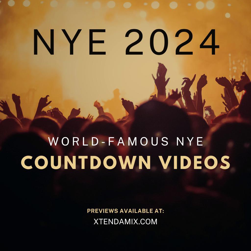 We’ve started to release our World-Famous NYE 2024 Countdown Videos. As always, we have multiple versions with different genres. Previews now available at xtendamix.com
#NYE2024 #NewYearsEve2024 #NYECountdown2024 #Xtendamix