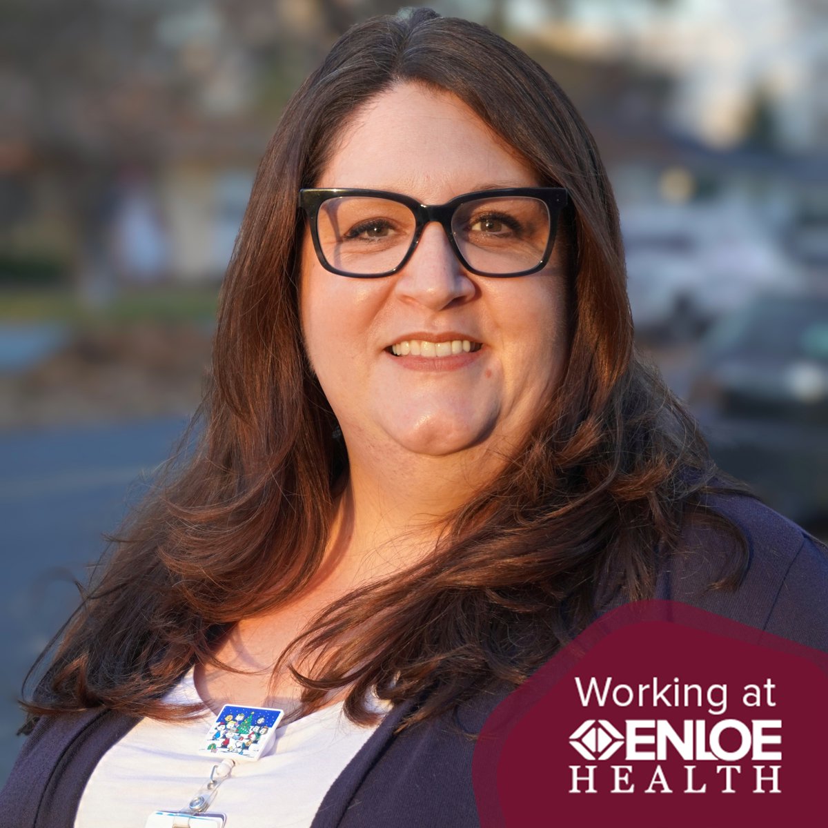 “What’s meaningful to me about working at Enloe Health is the opportunity to promote genuine human connection with the patients we serve and the colleagues I support as the HomeCare and Hospice lead social worker.

– Lindsay Hannan, Lead Medical Social Worker #WorkingatEnloe