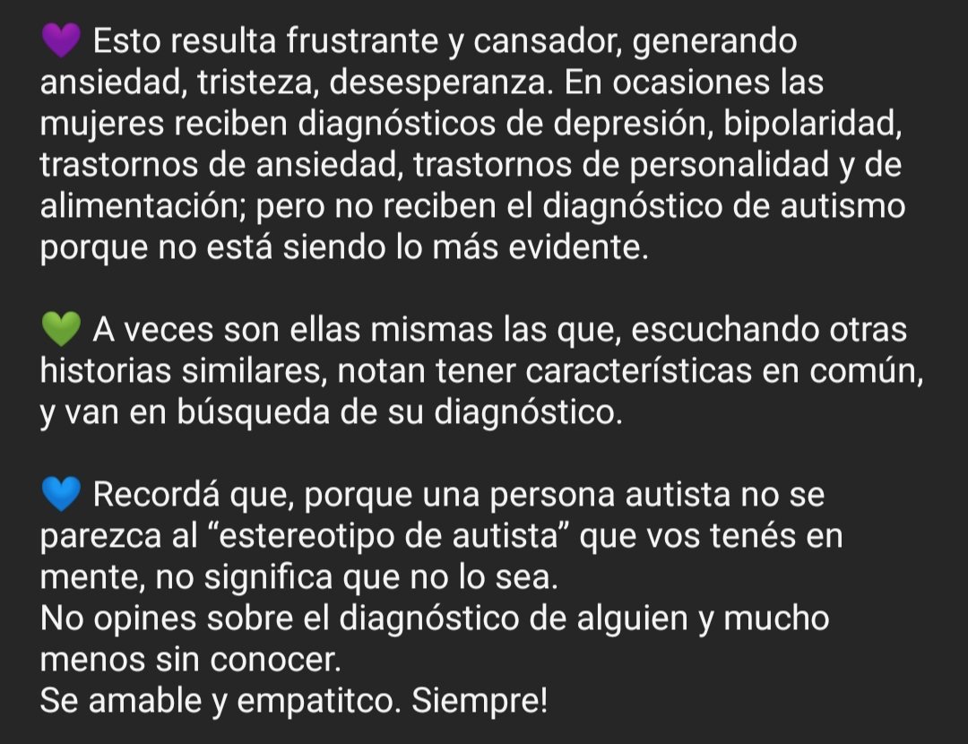 DIE_ANN_DEVIL69's tweet photo. Este año 2023 recibí mi diagnóstico de  autismo. Después de tanto tiempo de incertidumbre, dudas, no sentirme parte de ningún lado, de ser todo lo que me dijeron y nada a la vez. No saber quién soy y estar al borde de la locura. De sufrir internamente. Hoy todo tiene sentido. https://t.co/C8ilBxDEon