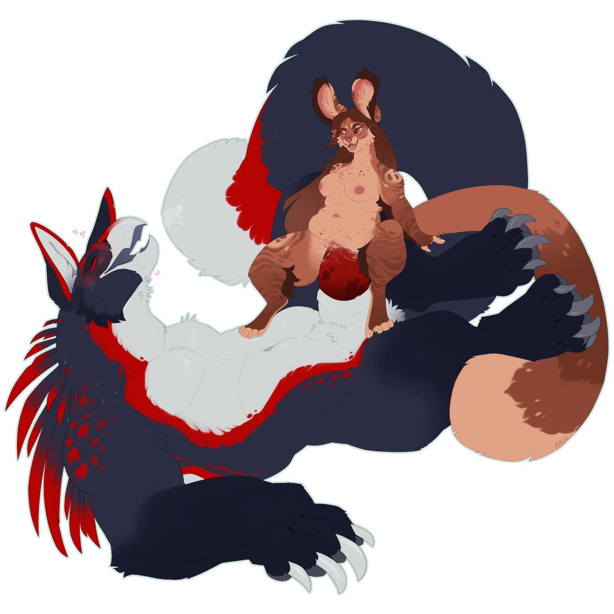 now there's a girl who doesn't mind a challenge! >8) comm for <a href="/Isiat1/">Isiat Squire Carcer</a>!