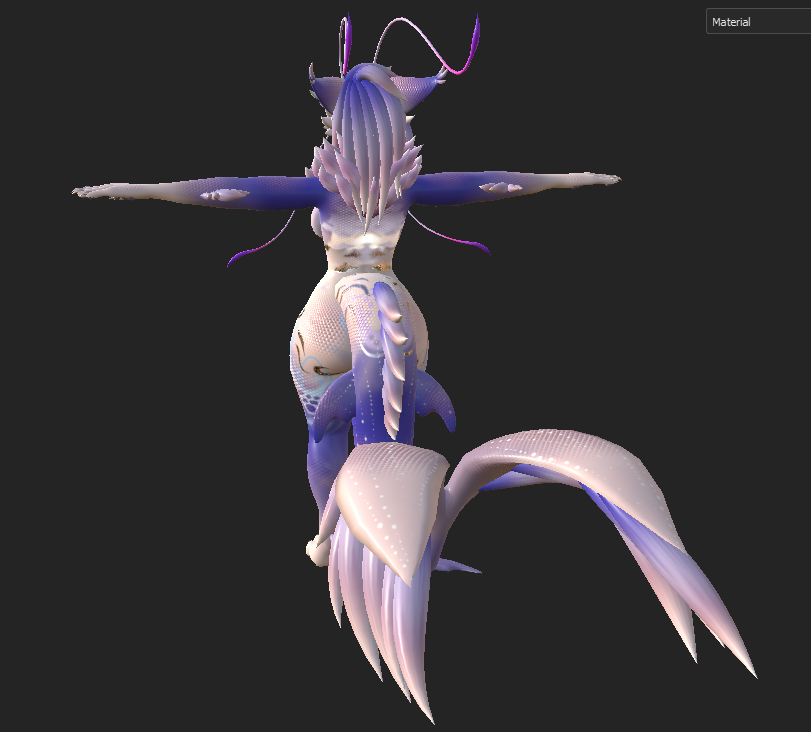 GhostCreations_'s tweet photo. 🎄Joined in Foxipaw Secret Santa from her server🎅

💜This is what I made for my Secret Santa partner!
💜Went with a purple sunset-inspired ocean dragon

💜Base: Foxipaw Azalae

---
#secretSanta #dragon #vrchatfurry #vrchatavatar #foxipaw #vrchatcommunity #vrchatretexture #furry https://t.co/fmew8aDqAx