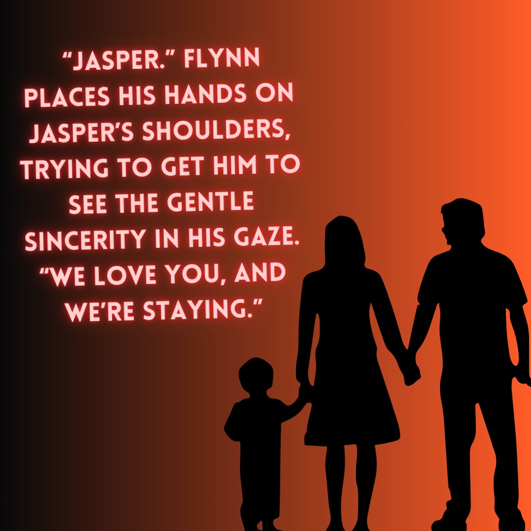 Flynn being a sweetheart when Jasper needs it most. 🖤