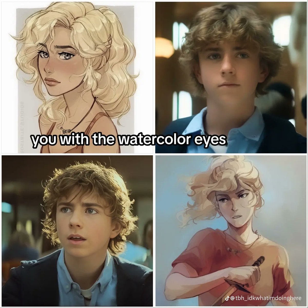 “You look like your lover from your past life”